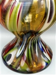 Carpathia Art Glass Poland Vase