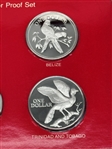 1984 Caribbean Collectors Proof Set Franklin Mint