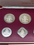 1984 Commonwealth of Bahamas (9) Coin Proof Set