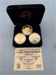 Mark McGwire Roger Maris & Sammy Sosa Silver Medallion Collectibles The Highland Mint