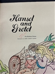 Hansel & Gretel The Brothers Grimm Oversize Coloring Book