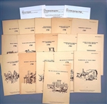 Complete Set Sterling Silver Medallic History of America from The Danbury Mint