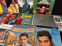 Group of Elvis Presley Record Albums