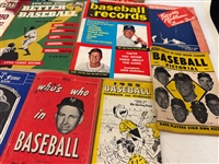 Group of Early 1940's and '50's Baseball Guides, Records, Handbooks and Schedules