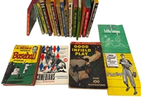 Group of Early 1950's Baseball Books 