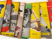 Group of 1940's and 1950's Baseball Digest Magazine Booklets