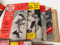 Group of 1940's and 1950's Baseball Digest Magazine Booklets