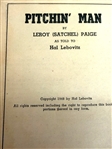 Satchel Paige Own Story Pitchin Man