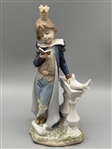 (2) Lladro Figurines: A Wish Comes True 7676, The Little Prince 5737