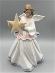 (2) Lladro Angel Figurines: Angel of the Stars 6132, Rejoice 6321
