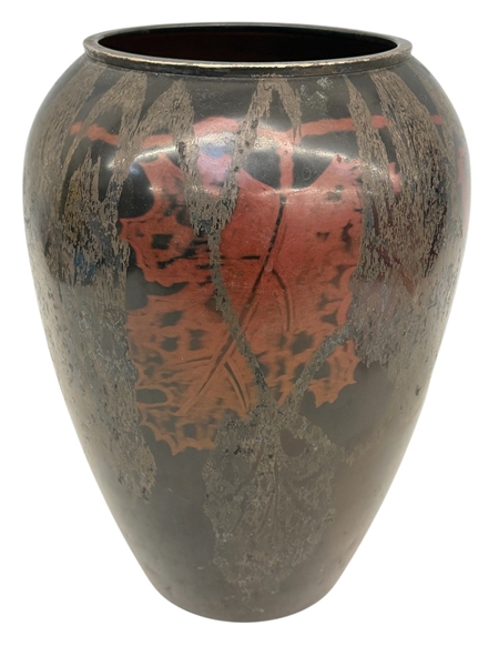 WMF (Württembergische) Ikora Germany Art Nouveau Copper Vase