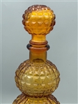 Italian Empoli Glass Genie Bottle Decanter
