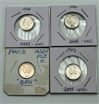 Group of (52) Mercury Silver Dimes