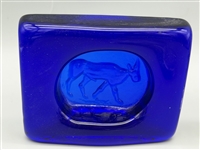 (3) Pieces Swedish, Finish Art Glass: Erik Hogland, Jorma Vennola Littala