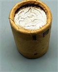Roll of 1964 Kennedy 50C Half Dollars Original Federal Reserve Coin Wrap