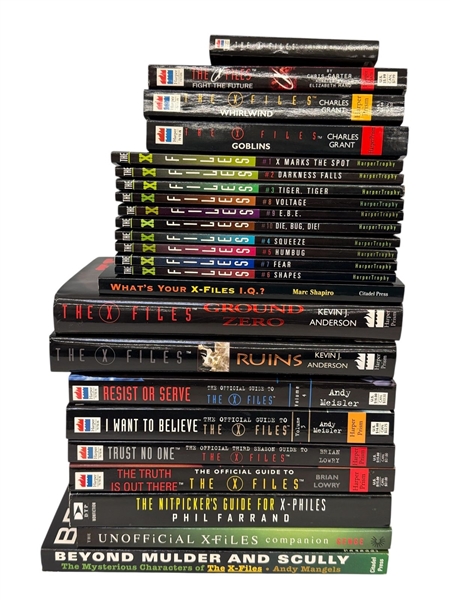 The X-Files Hardcover and Paperback Books