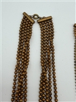 (3) Multi Chain Choker Necklaces