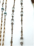 (5) Vintage Costume Jewelry Necklaces 