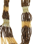 (5) Vintage Costume Jewelry Necklaces 