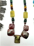 (3) Fancy Chunky Statement Costume Necklaces