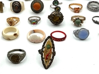 Group of Costume Statement Rings