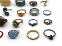 Group of Costume Statement Rings