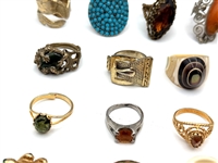 Group of Costume Statement Rings
