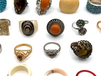 Group of Costume Statement Rings