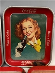 (7) Coca-Cola Trays