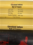 (3) WMJI 105.7 Promotional HOF Cleveland Indians Baseball Bats (1) Coca-Cola Wahoo Louisville Slugger Bat