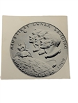 (2) 1969 Apollo 11 Bronze Commemorative Medals Medallic Art