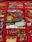(2) Full Cases of Cuff Links, Tie Tacks, Pins, Money Clips