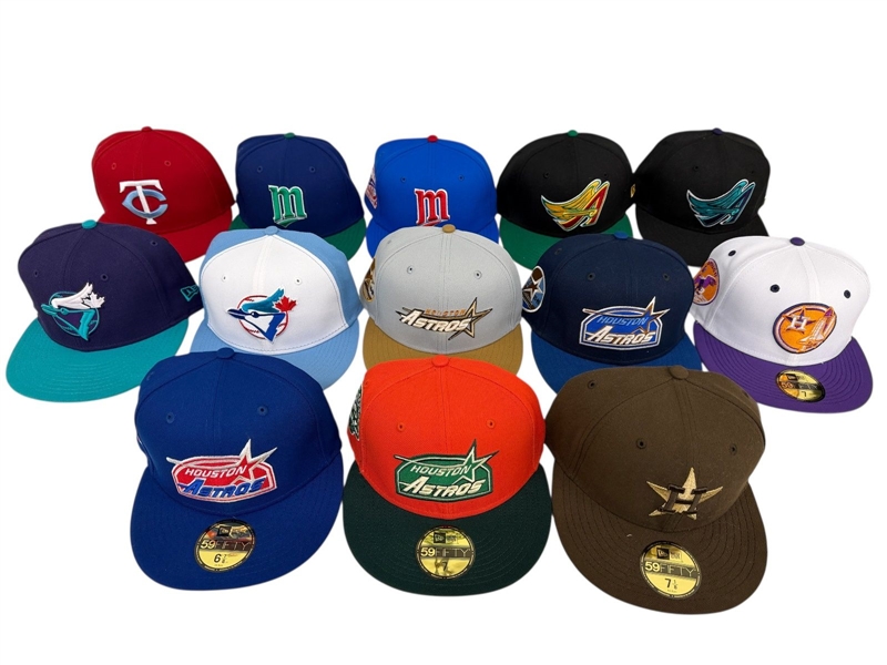 (13) New Era Major League Baseball Hats Brand New