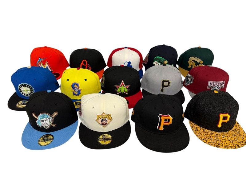 (14) New Era Major League Baseball New Limited Edition Hats
