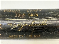 Store Model Black Louisville Slugger Baseball Bat Detroit Tigers World Champions 1968