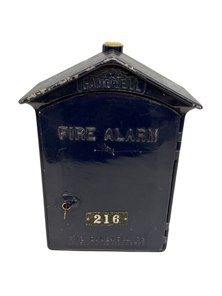 Gamewell Company Cast Iron Fire Alarm Box