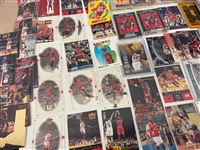 Over 230 Michael Jordan Basketball Base and Insert Cards