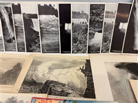 (33) Engravings, Postcards, Calendar Niagara Falls