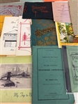 Group of Early Ephemera City Histories, School Programs, OSU Fair, Seminole History