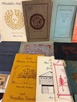 Group of Early Ephemera City Histories, School Programs, OSU Fair, Seminole History