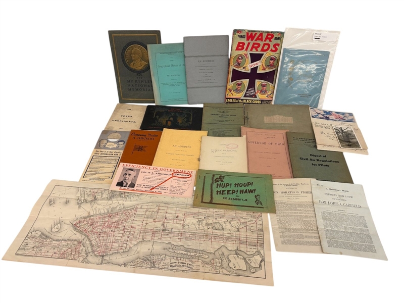 Group of Ephemera With Military Theme