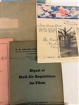 Group of Ephemera With Military Theme