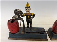(4) Mechanical Cast Iron Banks