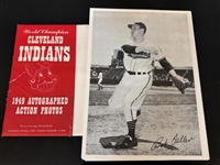 (2) 1949 Cleveland Indians Picture Packs With Envelopes
