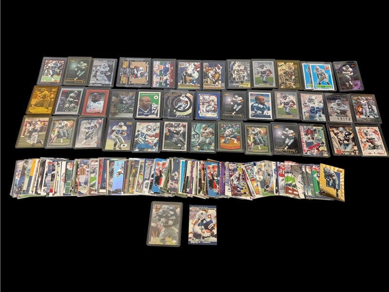 (238) Emmitt Smith Football Cards, Base, Inserts, 1990 Pro Set Rookie Card