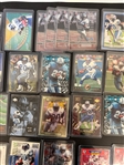 (191) Barry Sanders Football Cards; Base, Inserts (5) Rookie Cards