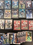 (191) Barry Sanders Football Cards; Base, Inserts (5) Rookie Cards