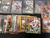 (219) Troy Aikman Football Cards; Base, Inserts, Chromes, (2) Rookies