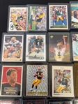 (315) Brett Favre Football Cards: Base, Inserts, (2) Rookies