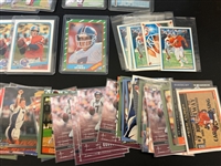 (153) John Elway Football Cards: Base, Inserts